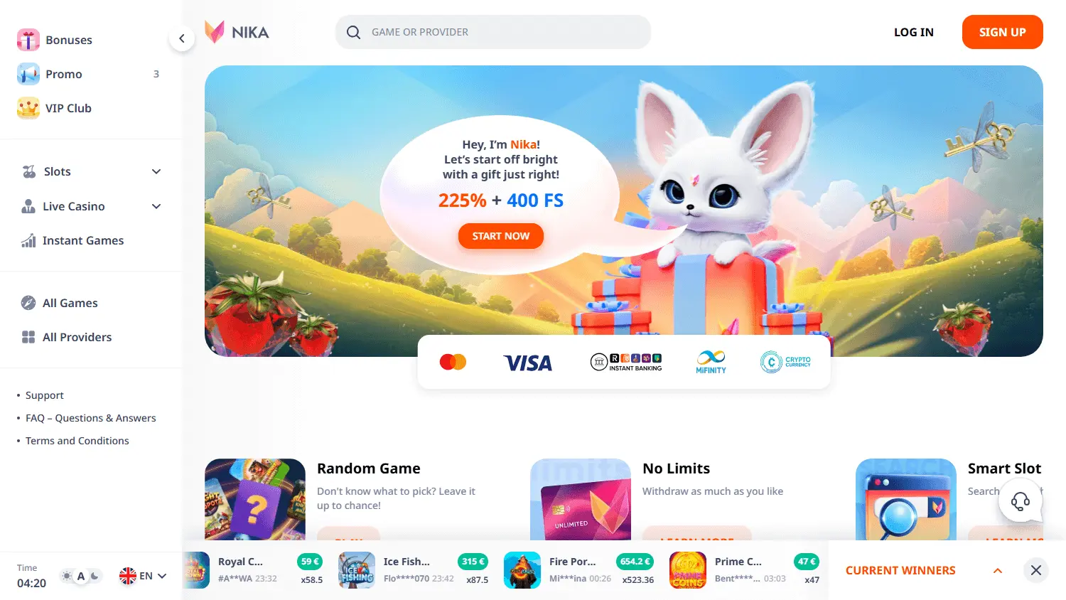 Nika Casino Online image 1