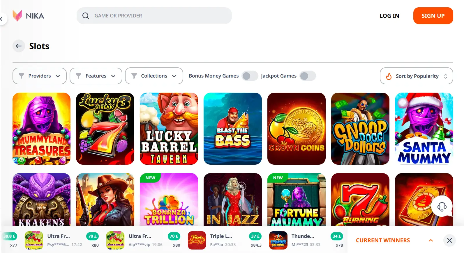 Nika Casino Online image 3